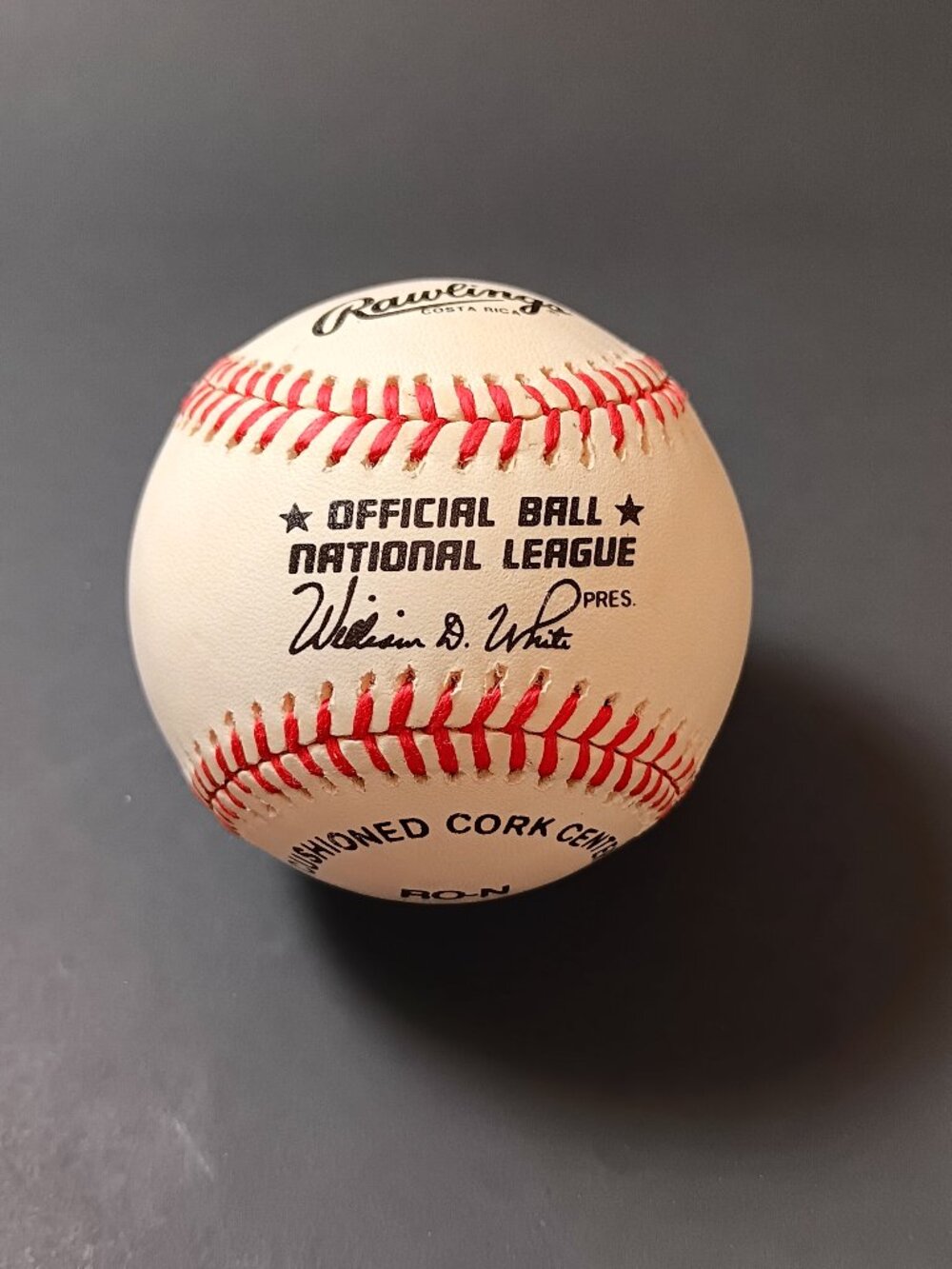Duke Snider signed Rowling official national league baseball William Whithe Dod